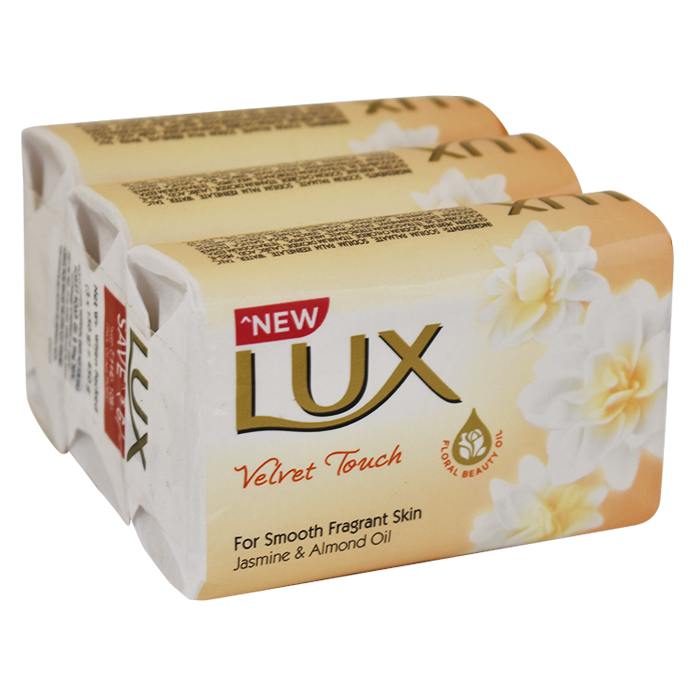 Lux Velvet Glow Jasmine & Vitamin E Bath Soap 3 X 150gm